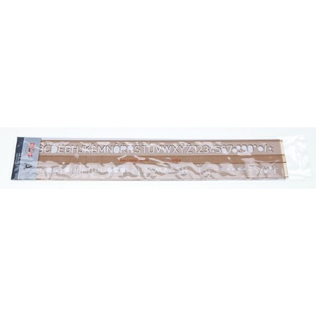 Szablon cyfrowo-literowy KOH-I-NOOR 10 mm (prosty)