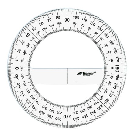 Kątomierz kołowy LENIAR ⌀ 15 cm