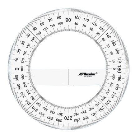 Kątomierz kołowy LENIAR ⌀ 20 cm