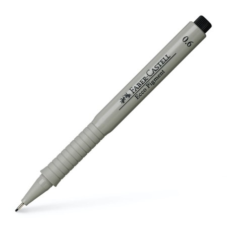 Cienkopis kreślarski FABER-CASTELL Ecco pigment 0,6 mm - CZARNY