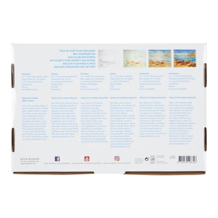 Zestaw farb akwarelowych TALENS Combi