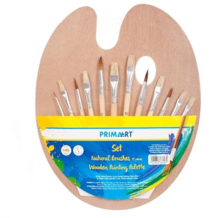 Zestaw pędzli z paletką PRIMAART