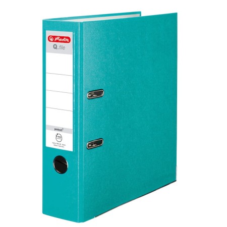 Segregator HERLITZ Q.File A4/80 (turkusowy)
