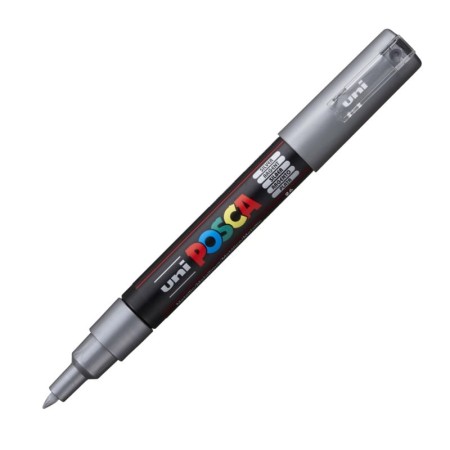 Marker UNI Posca PC-1M (srebrny)