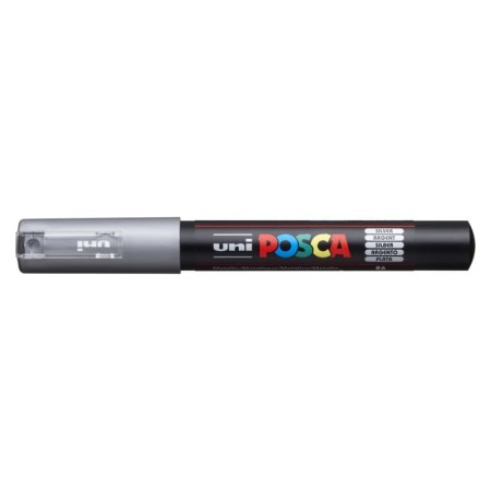 Marker UNI Posca PC-1M (srebrny)