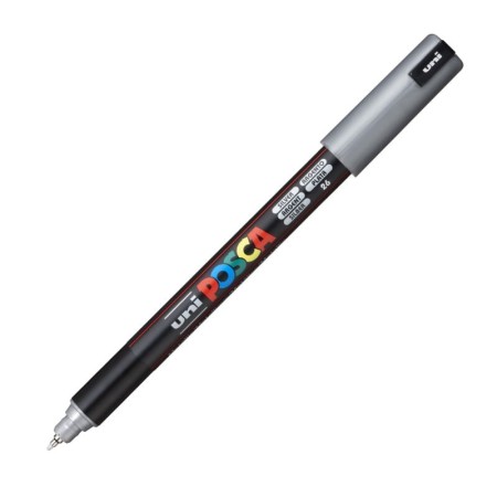 Marker UNI Posca PC-1MR (srebrny)