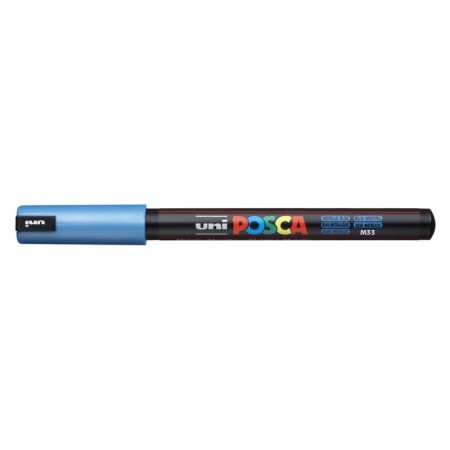 Marker UNI Posca PC-1MR Metallic (niebieski)
