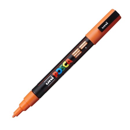 Marker UNI Posca PC-3M (pomarańczowy)