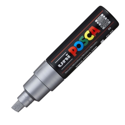 Przejdź do produktu Marker UNI Posca PC-8K Metallic (srebrny)
