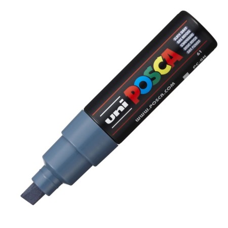 Marker UNI Posca PC-8K (ciemnoszary)