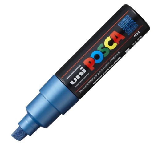 Przejdź do produktu Marker UNI Posca PC-8K Metallic (niebieski)