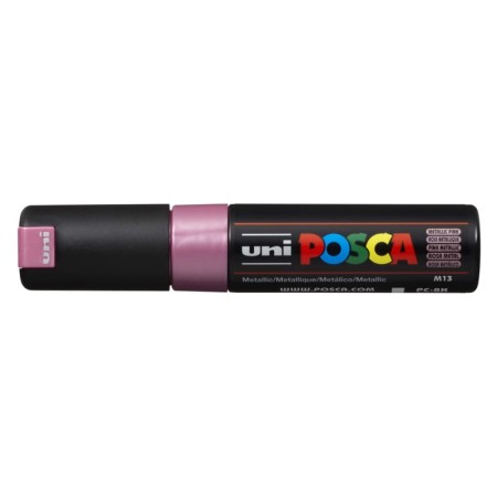 Marker UNI Posca PC-8K Metallic (różowy)