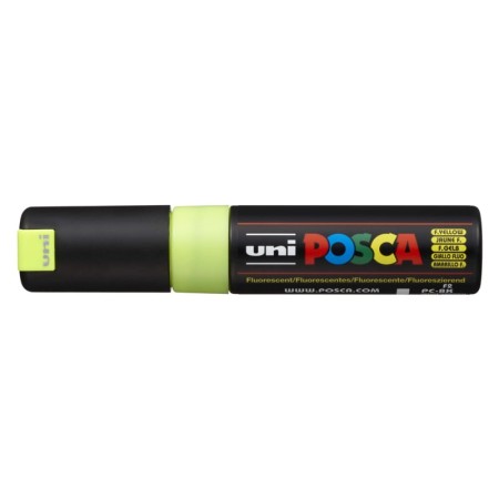 Marker UNI Posca PC-8K Fluo (żółty)