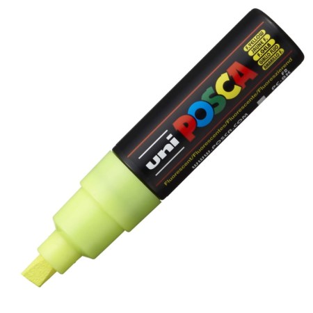 Marker UNI Posca PC-8K Fluo (żółty)