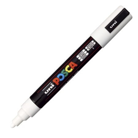 Marker UNI Posca PC-5M (biały)