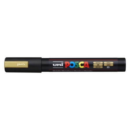 Marker UNI Posca PC-5M Metallic (złoty)
