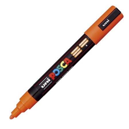 Marker UNI Posca PC-5M (pomarańczowy)