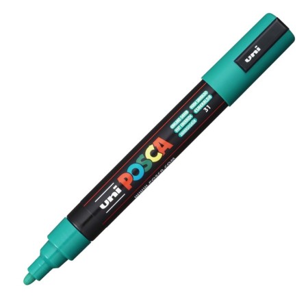 Marker UNI Posca PC-5M (szmaragdowy)