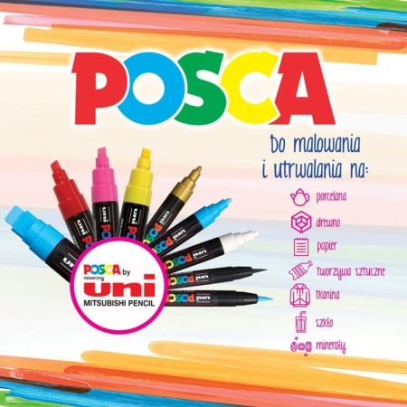 Marker UNI Posca PC-5M (średni zielony)