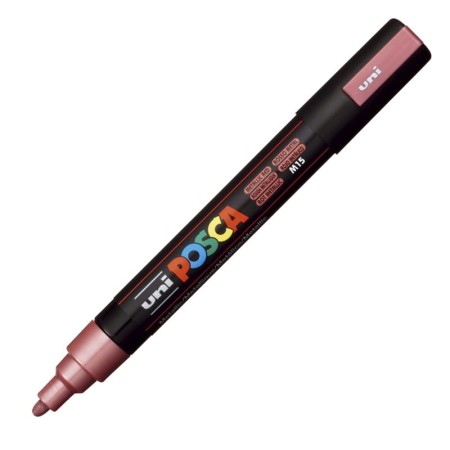 Marker UNI Posca PC-5M Metallic (czerwony)