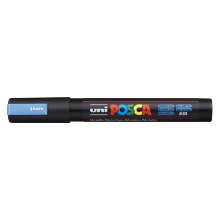 Marker UNI Posca PC-5M Metallic (niebieski)