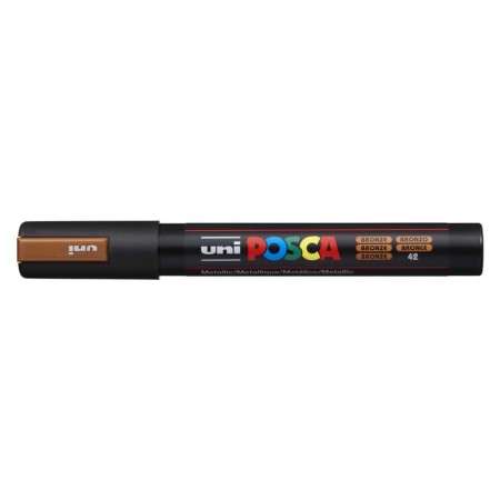 Marker UNI Posca PC-5M Metallic (brązowy)