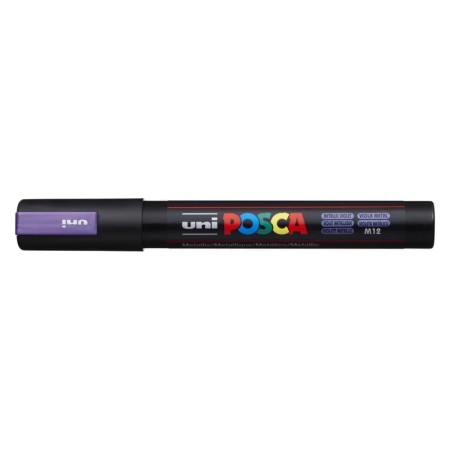 Marker UNI Posca PC-5M Metallic (fioletowy)
