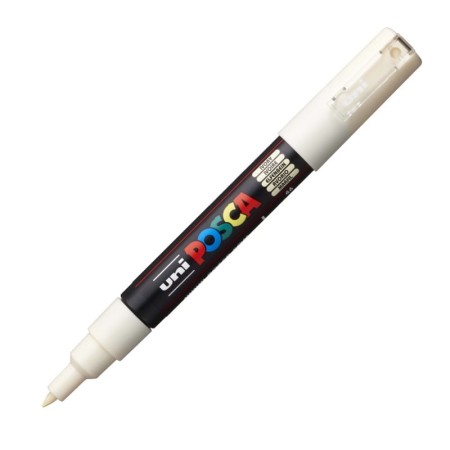 Marker UNI Posca PC-1M (kość słoniowa)