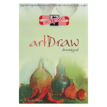 Blok rysunkowy KOH-I-NOOR artDraw A4 150 g/m²