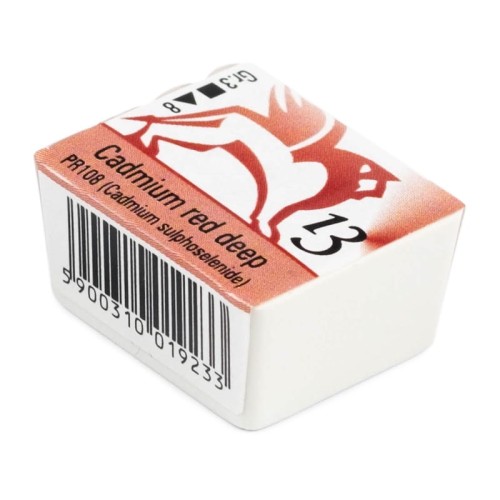 Przejdź do produktu Akwarela w kostce RENESANS 13 (czerwień kadmowa ciemna)