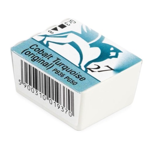 Przejdź do produktu Akwarela w kostce RENESANS 27 (turkus kobaltowy)