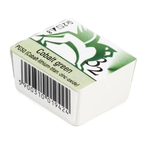 Przejdź do produktu Akwarela w kostce RENESANS 32 (zieleń kobaltowa)