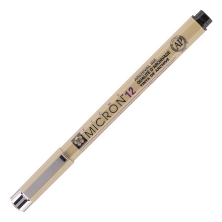 Cienkopis SAKURA Pigma Micron 12 - czarny