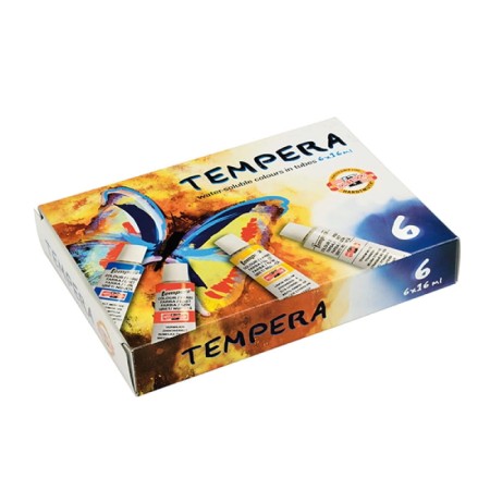 Farby KOH-I-NOOR Tempera 6