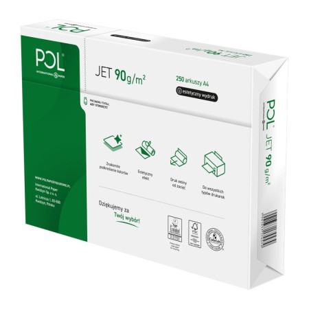 Papier ksero POLjet A4 90 g/m²