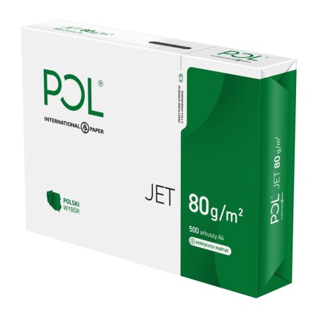 Papier ksero POLjet A4 80 g/m²