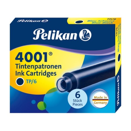 Naboje PELIKAN 4001 TP/6 (granatowe)