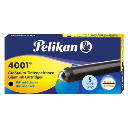 Naboje PELIKAN 4001 GTP/5 (czarne)