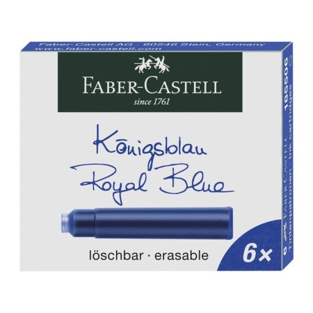 Naboje FABER-CASTELL (niebieskie)
