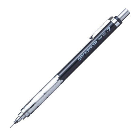 Ołówek automatyczny PENTEL GraphGear 300 0,7 mm - CZARNY