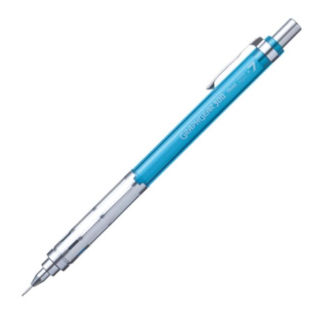 Ołówek automatyczny PENTEL GraphGear 300 0,7 mm - BŁĘKITNY