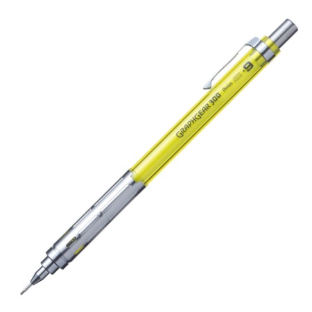 łówek automatyczny PENTEL GraphGear 300 0,9 mm - ŻÓŁTY