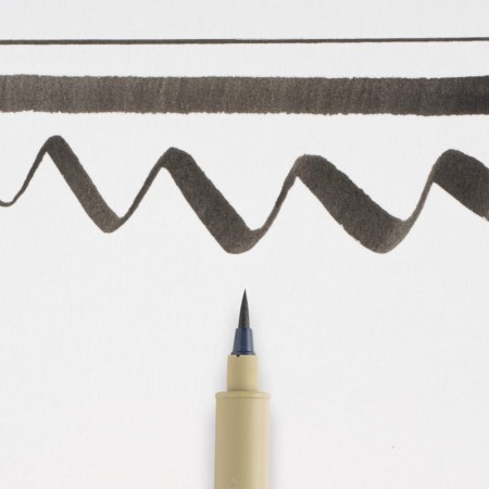 Cienkopis SAKURA Pigma Brush (czarny)