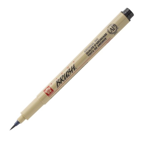 Cienkopis SAKURA Pigma Brush (czarny)