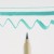 Cienkopis SAKURA Pigma Brush (zielony)