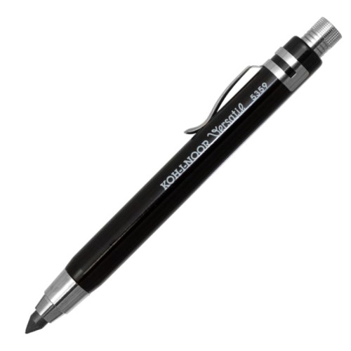 Przejdź do produktu Ołówek mechaniczny KOH-I-NOOR Versatil "Kubuś" 5,6 mm (czarny)