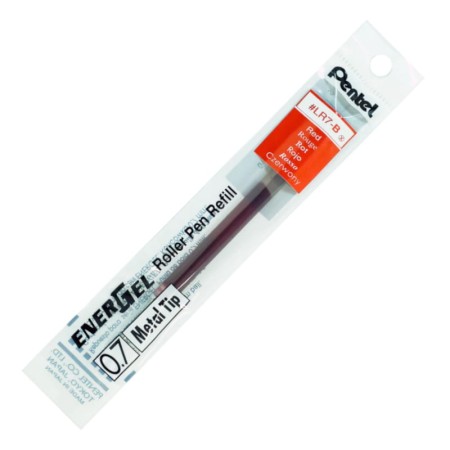 Wkład PENTEL EnerGel LR7 0,7 mm - CZERWONY