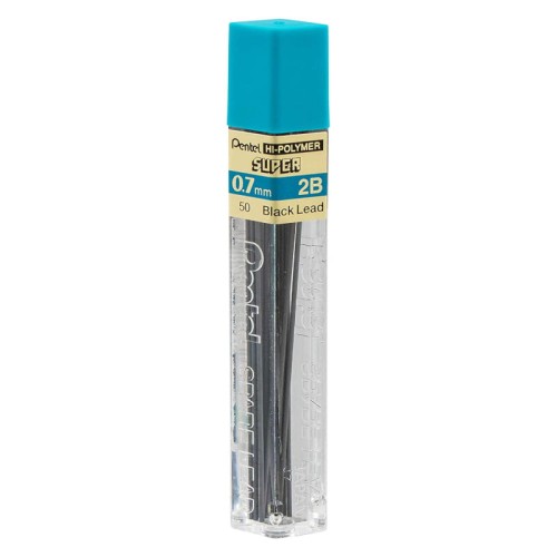 Przejdź do produktu Grafity PENTEL Super Hi-Polymer 0,7 mm - 2B