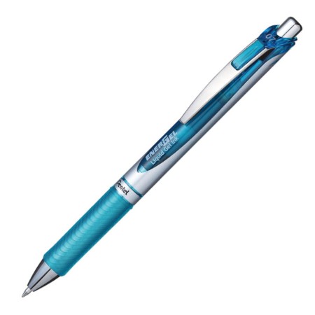 Pióro kulkowe PENTEL EnerGel BL77 0,7 mm - TURKUSOWE