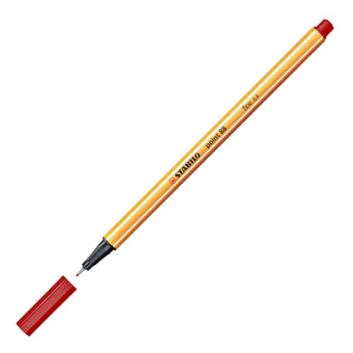 Przejdź do produktu Cienkopis STABILO Point 88/50 - ciemnoczerwony